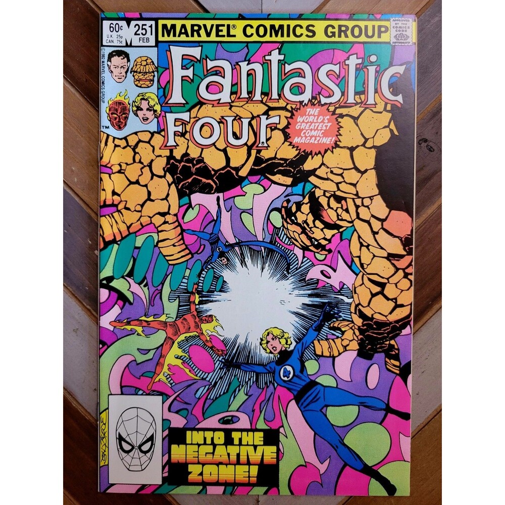 Fantastic Four #251 (Marvel 1983) Negative Zone! Story & Art By John Byrne (7.0)
